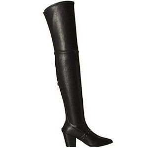 Over The Knee Michael Antonio Laria-Pat Black boot